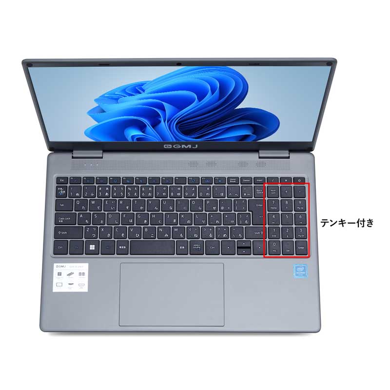 GM-JAPAN 超軽量ノートパソコンN4120 (15.6型) / Used Fun