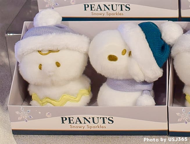 USJクリスマス2025】スヌーピーと雪の結晶デザインの限定グッズが