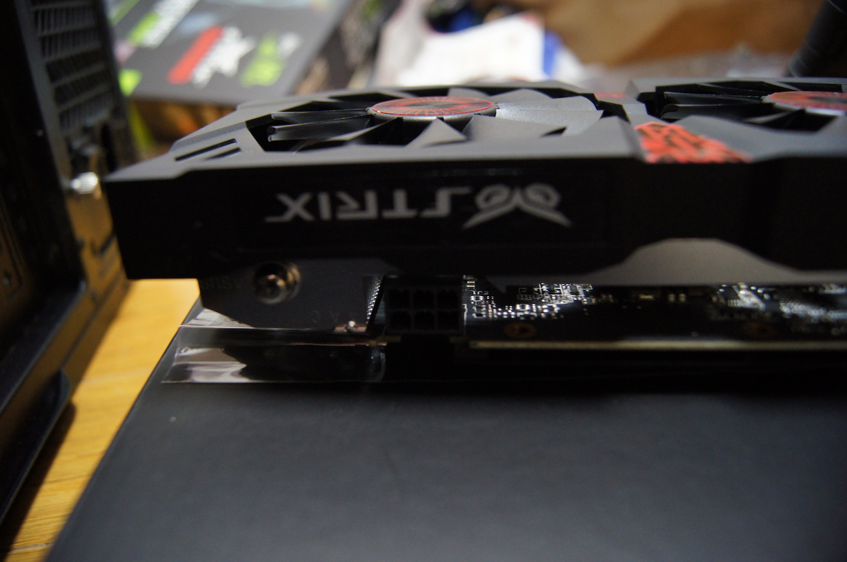 感動レビュー】ASUSのSTRIX-GTX1060-DC2O6Gがイケてる！質実剛健かつ