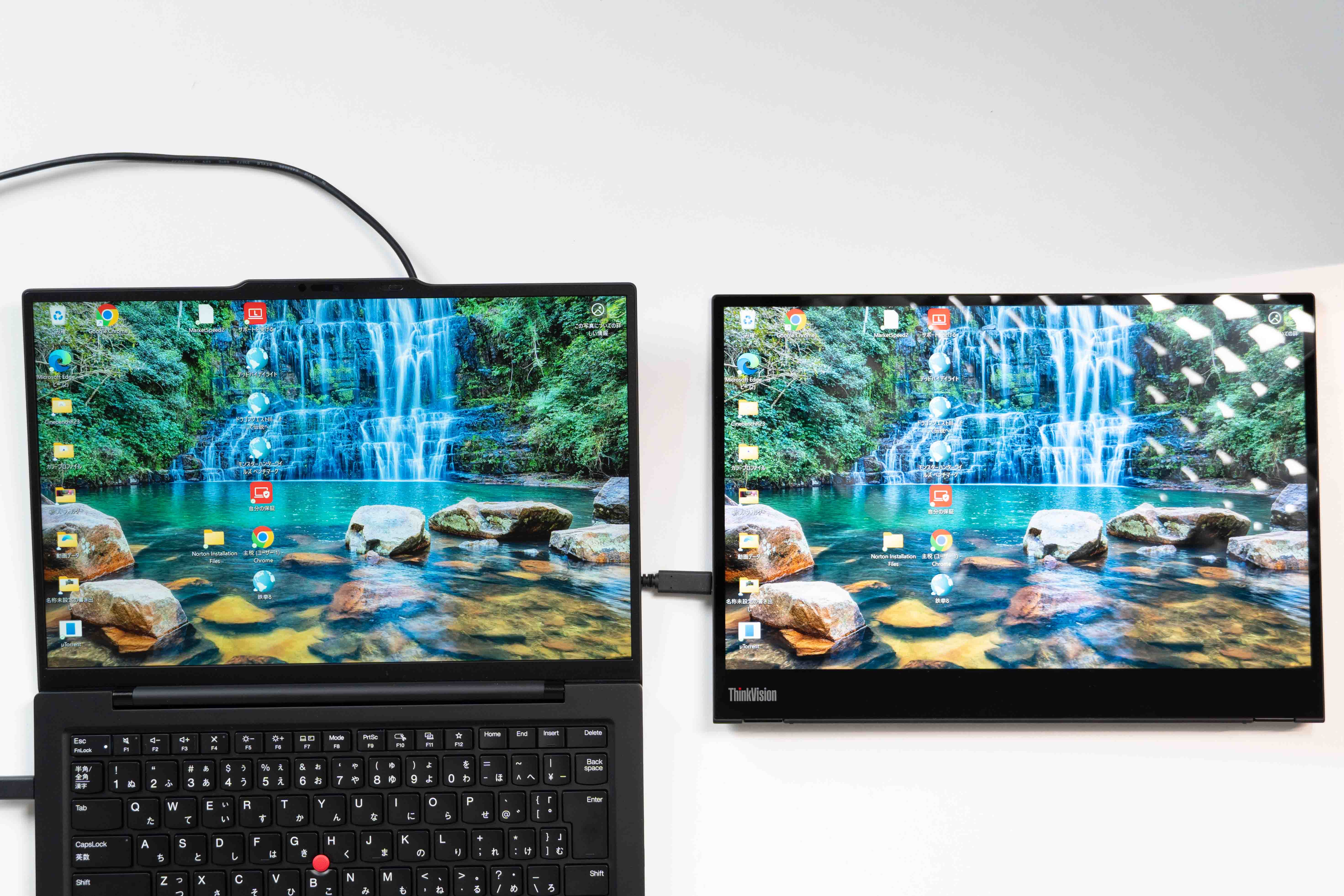 ThinkVision M14t Gen 2(14型モバイル/2240x1400/IPS/10点マルチタッチ