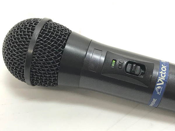 Victor WM-P980/WM-P970 ワイヤレスマイク2本セット 良品中古|音響機器