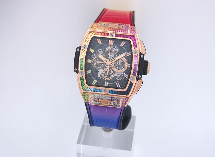 ウブロ スピリット オブ ビッグ・バン キングゴールド レインボー 2023