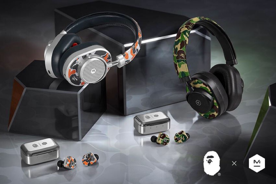 BAPE®︎ × Master & Dynamic】ワイヤレスヘッドホン&イヤホンが7月25日