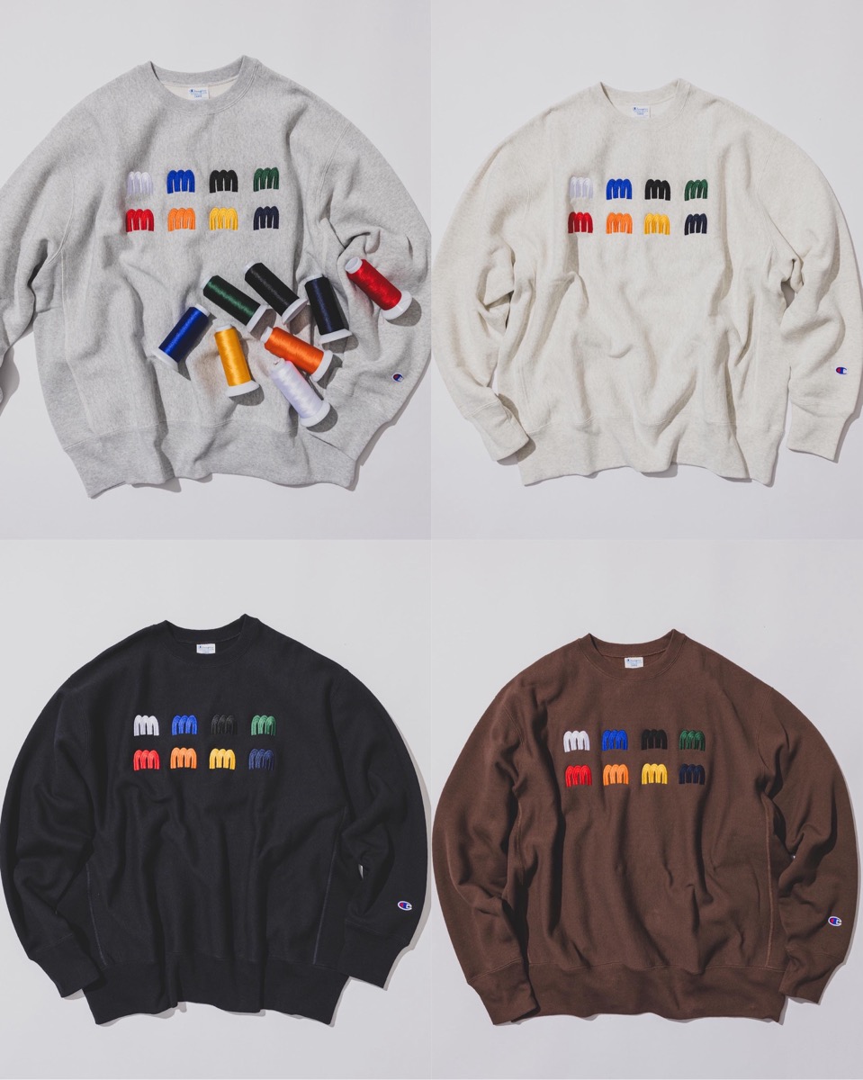 Champion × BEAMS by MIN-NANO コラボアイテム第5弾が国内12月23日より