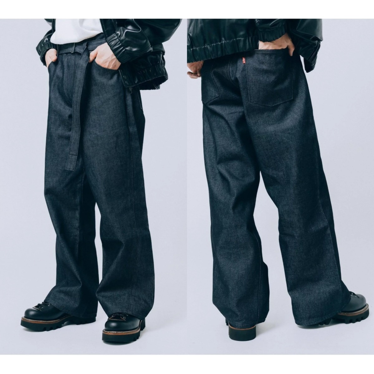 Levi's®︎ for EDIFICE 別注 TWISTED BELTED デニムパンツの国内先行