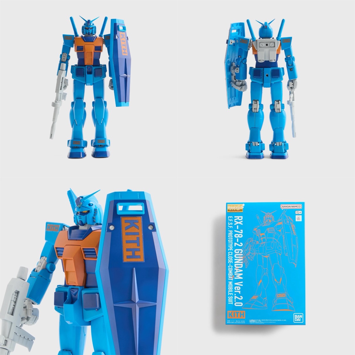 Kith for GUNPLA コラボガンプラが国内2月18日より日本限定で抽選販売