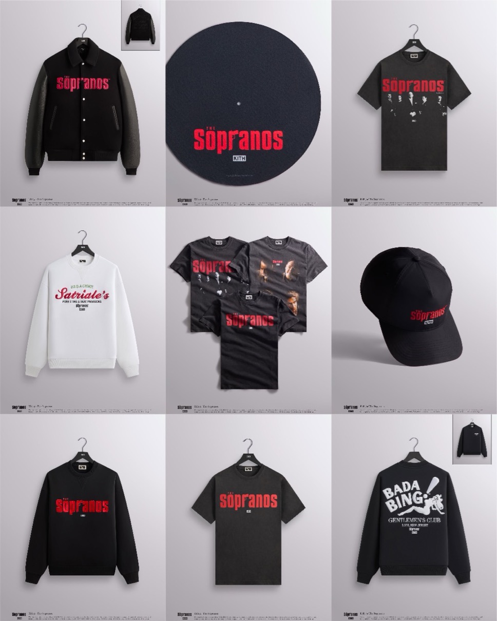 Kith x The Sopranos コラボコレクションが国内12月22日より発売 | UP