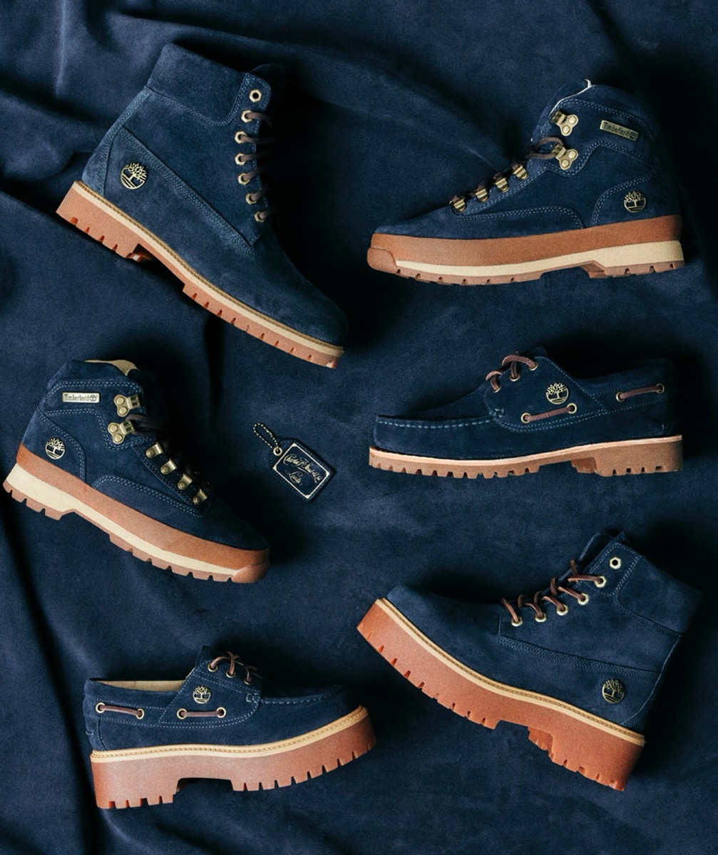 Timberland × C.F. STEAD “Indigo Suede” Collectionが国内1月16日／1
