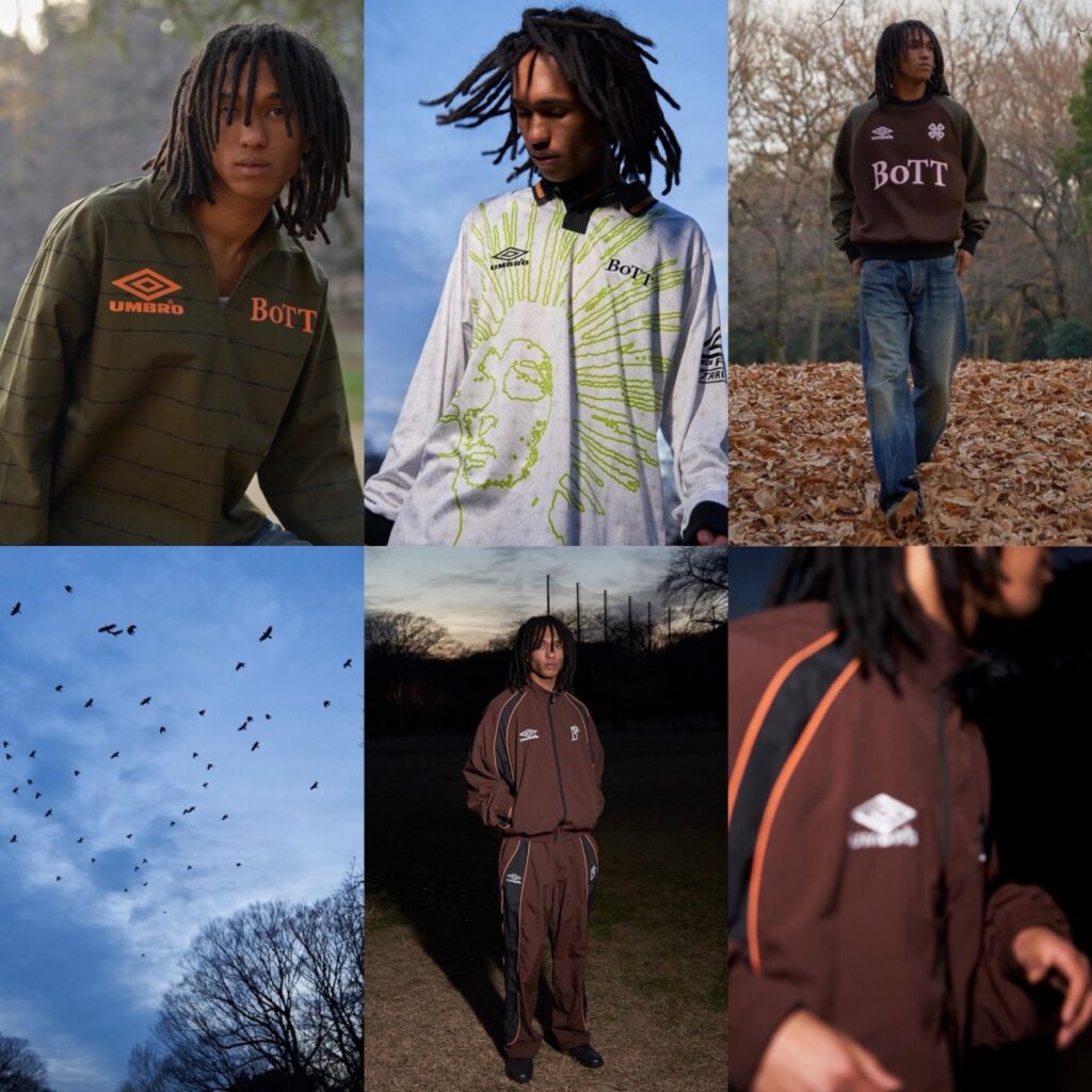 UMBRO × BoTT × BEAMS T トリプルコラボ第2弾がオンラインでも国内2月