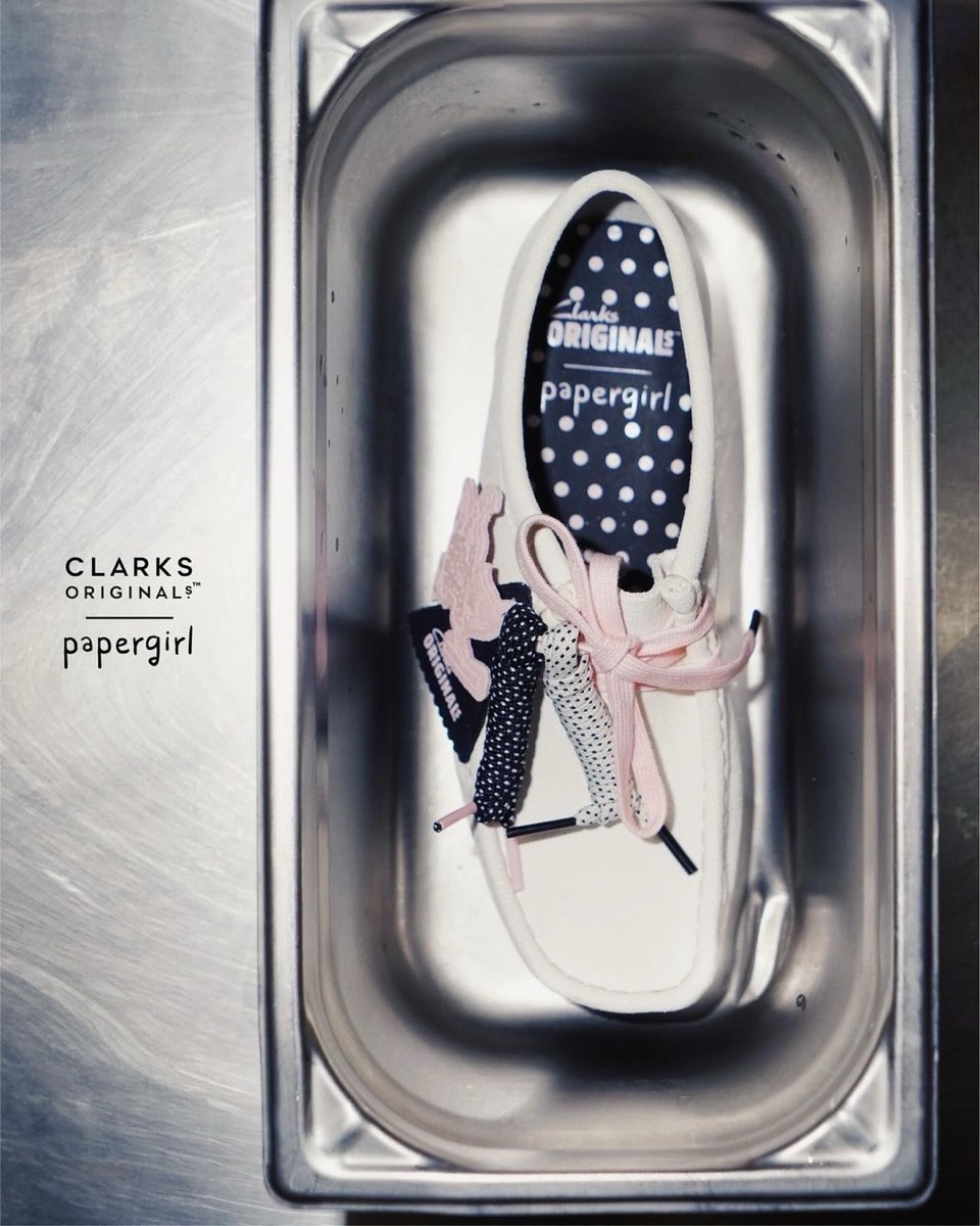 PaperGirl × Clarks Originals Wallabeeが国内6月22日よりオンライン