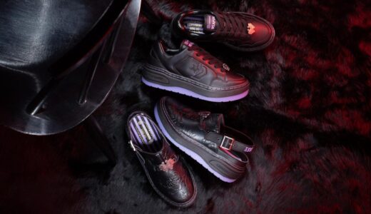 CONVERSE x ANNA SUI コラボ厚底スニーカー＆クロッグサンダルが国内2