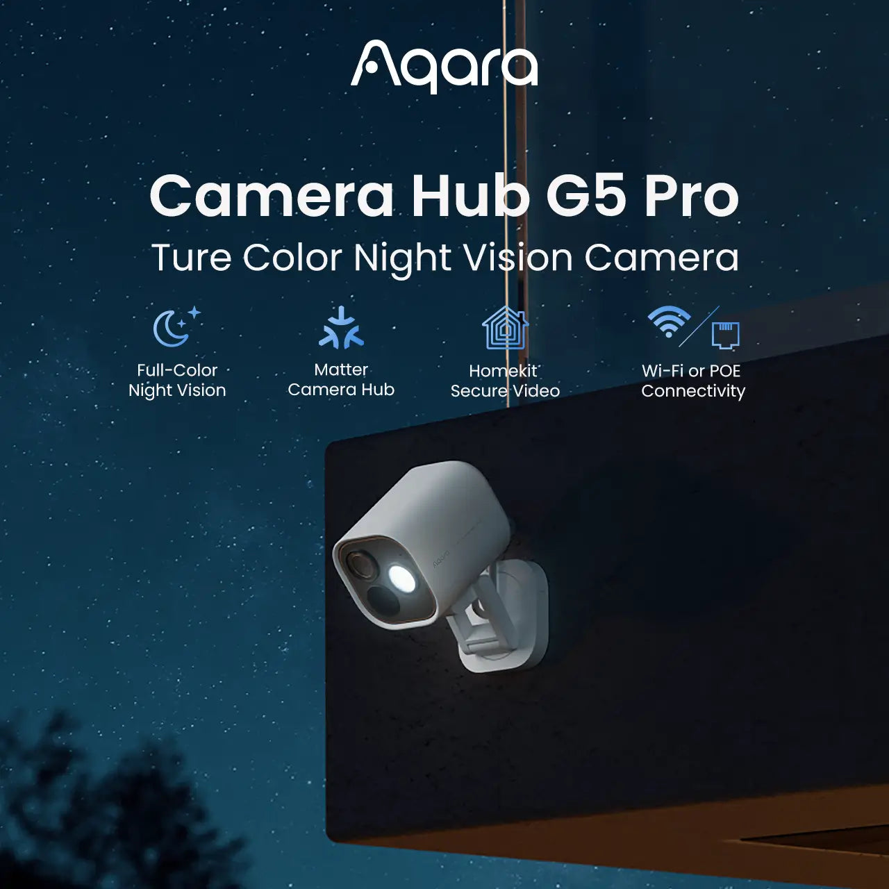 Aqara Camera Hub G5 Pro - Smart Security with True Color Night