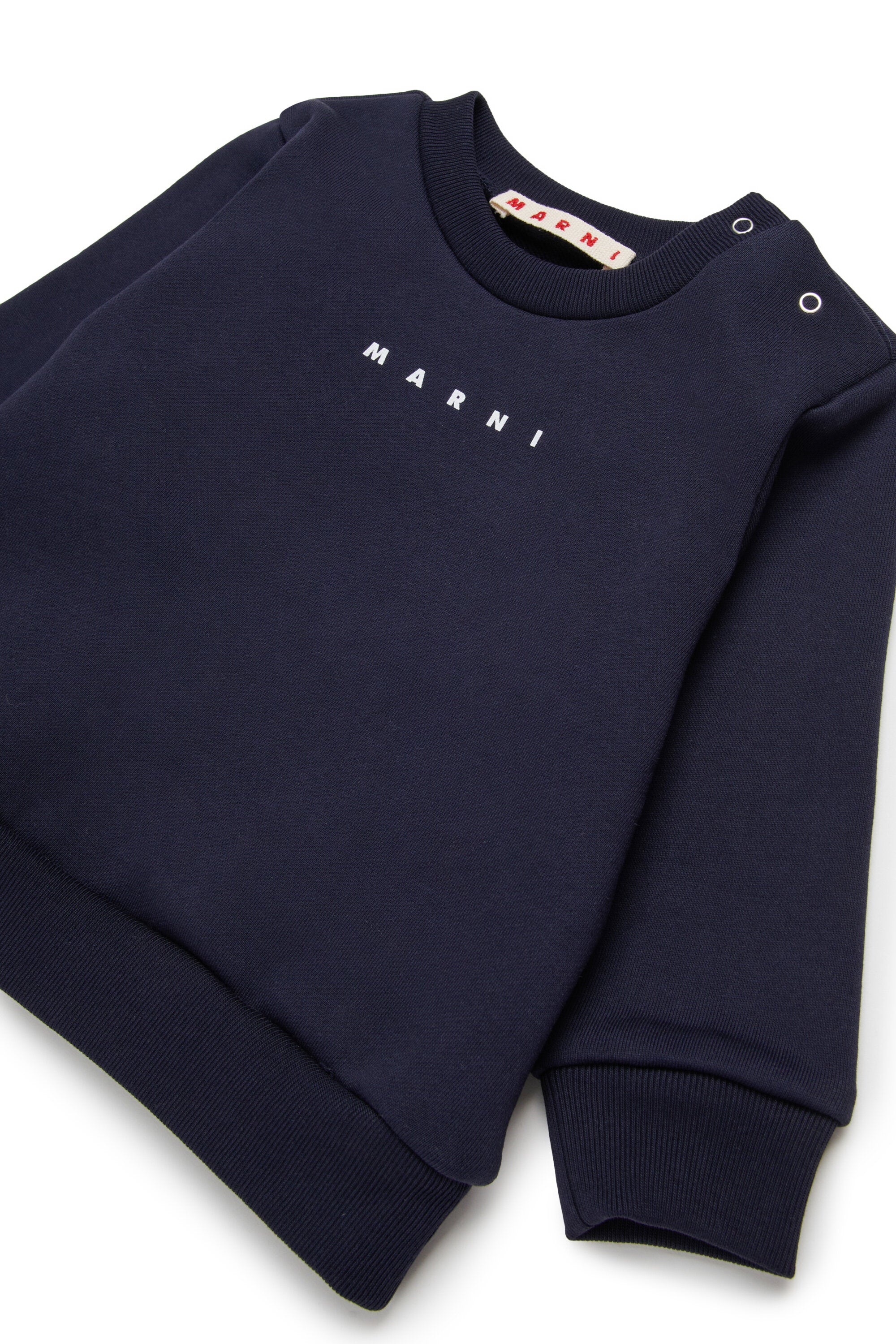 Marni logo baby crew-neck sweatshirt | BRAVE KID