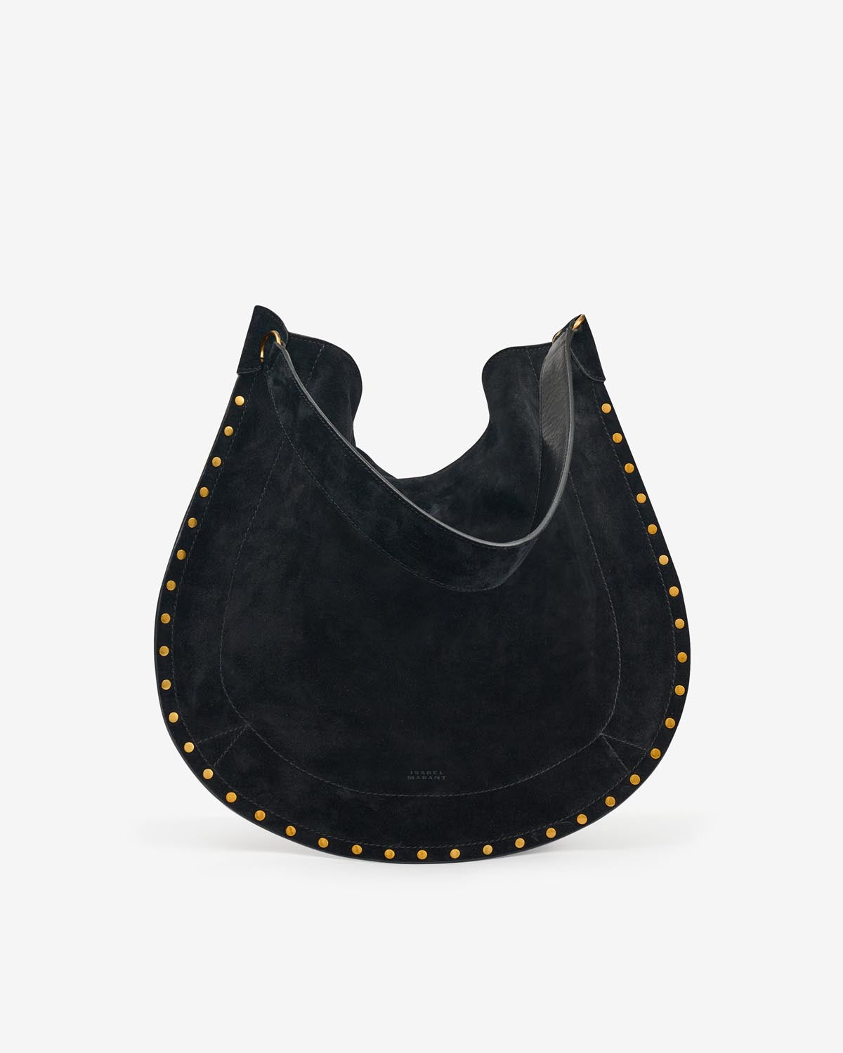 Oskan Hobo Soft Bag Woman black | ISABEL MARANT Official online store