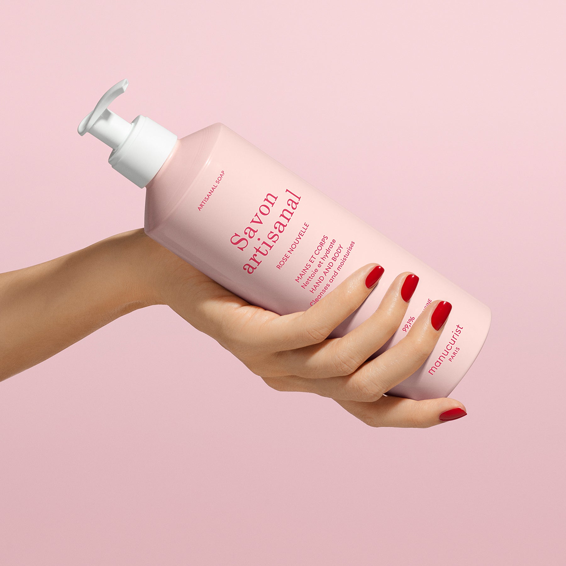 Rose Liquid Hand Soap | Manucurist