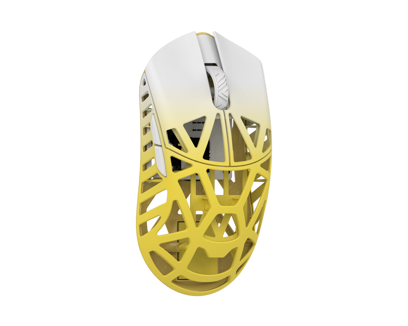WLMouse BEAST X 8K Wireless Gaming Mouse - White/Yellow [TTC Nihil