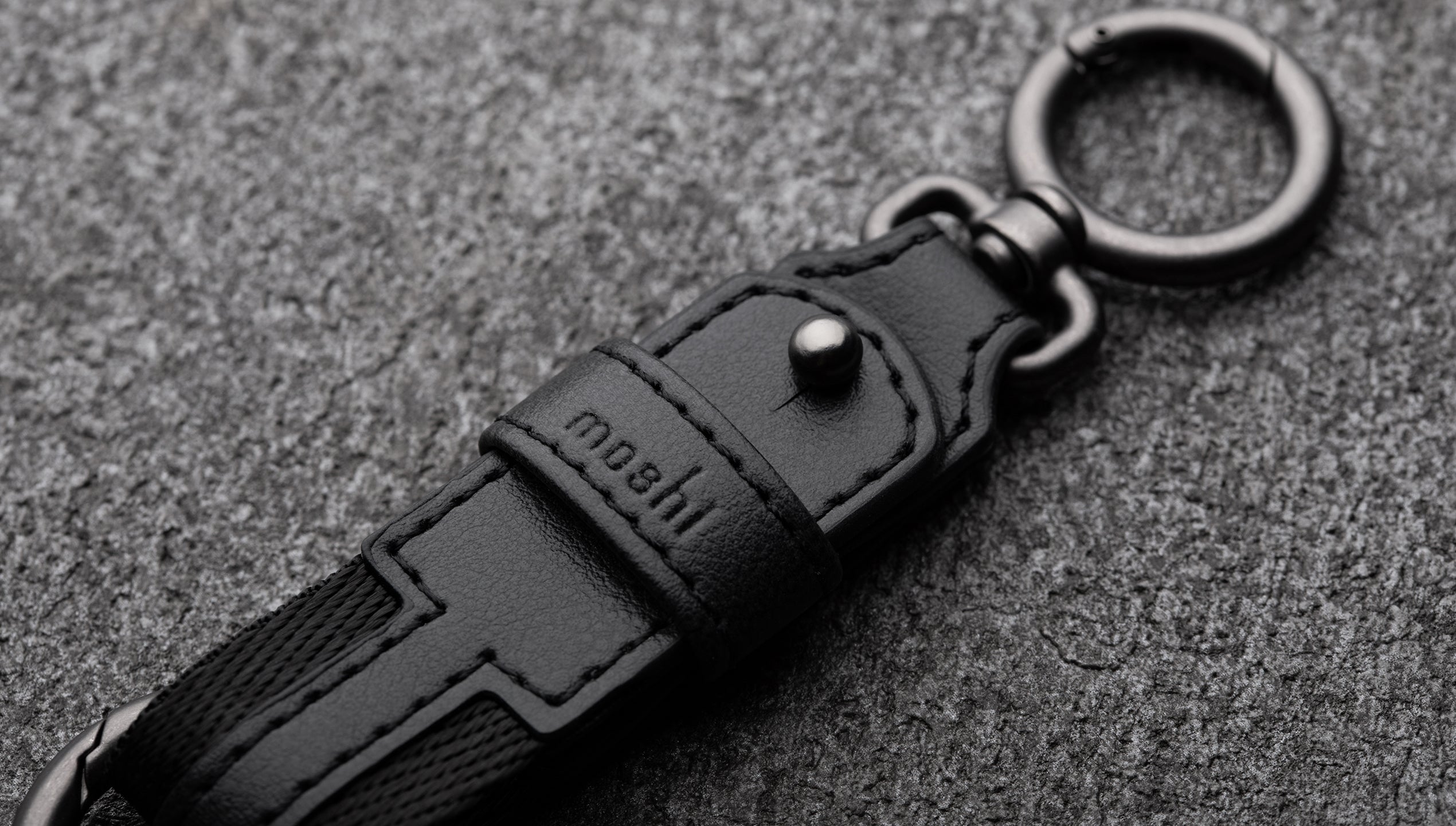 Vegan Leather Key Ring – us.moshi (US)