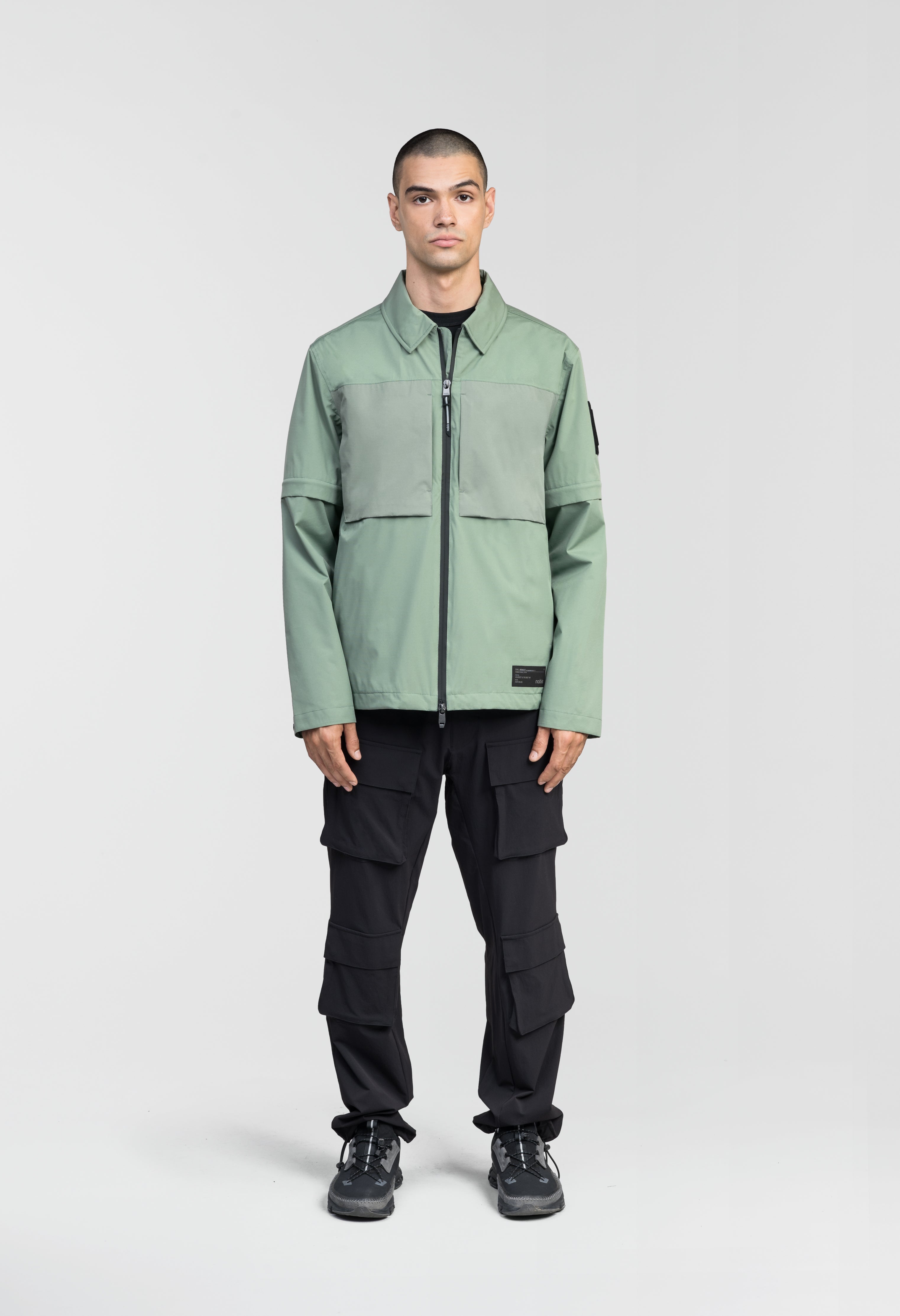 Thurlow Men's Performance Zip Off Sleeve Rain Shirt – Nobis - US