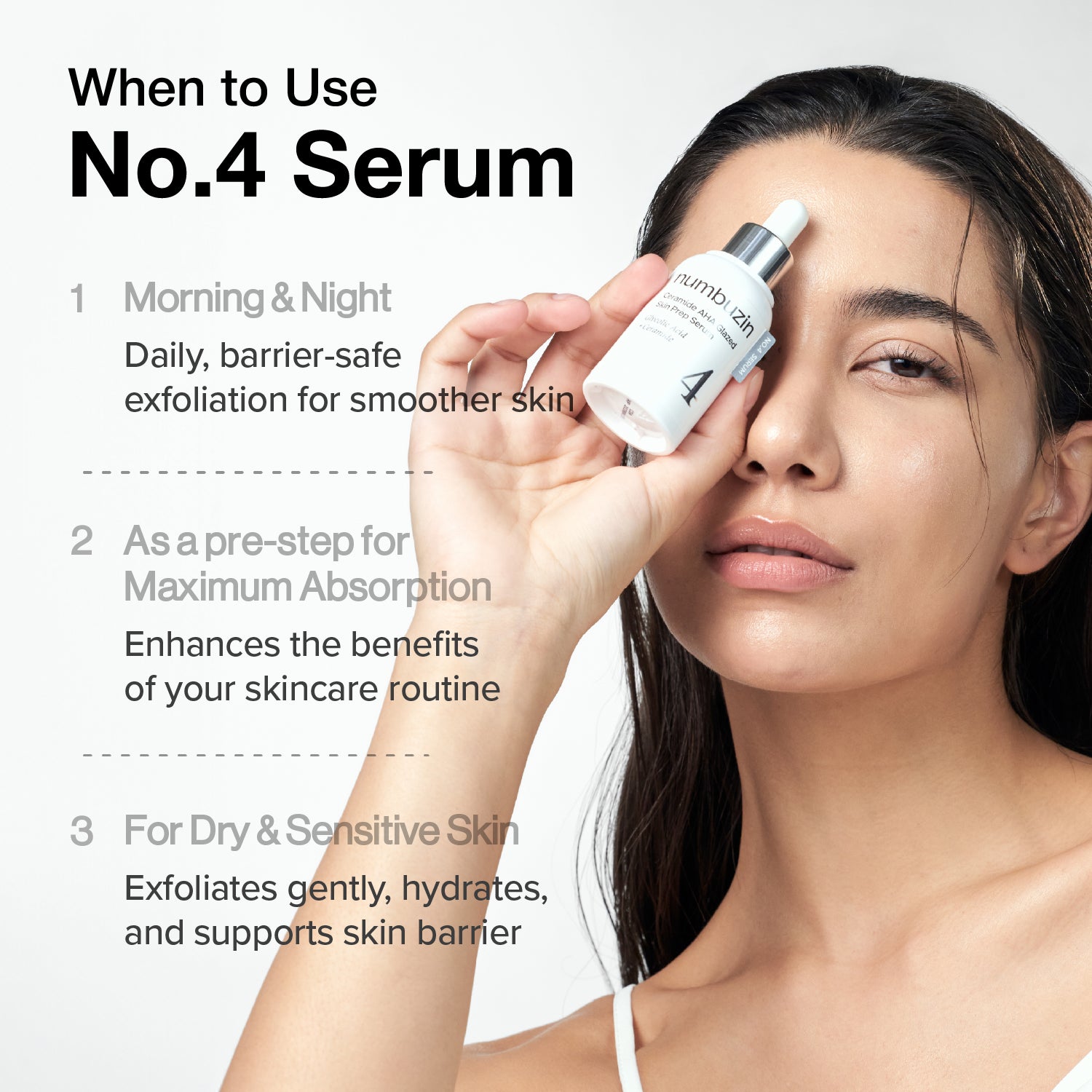 No.4 Ceramide AHA Glazed Skin Prep Serum