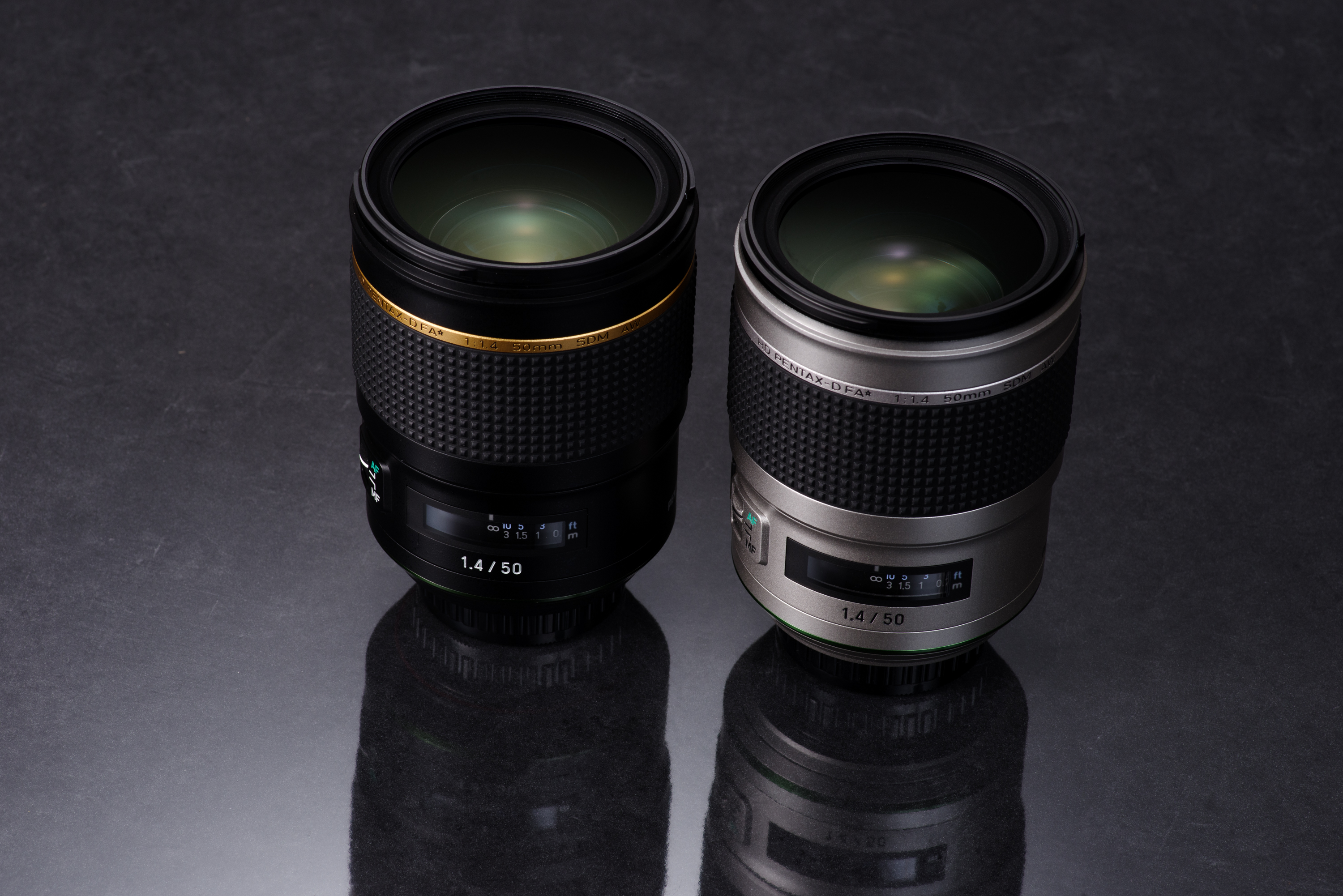 HD PENTAX-D FA* 50mm F1.4 SDM AW Silver Lens - Ricoh