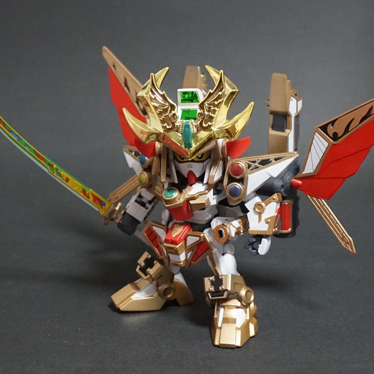 SDガンダム ワールドヒーローズ 三代目頑駄無大将軍 完成！！