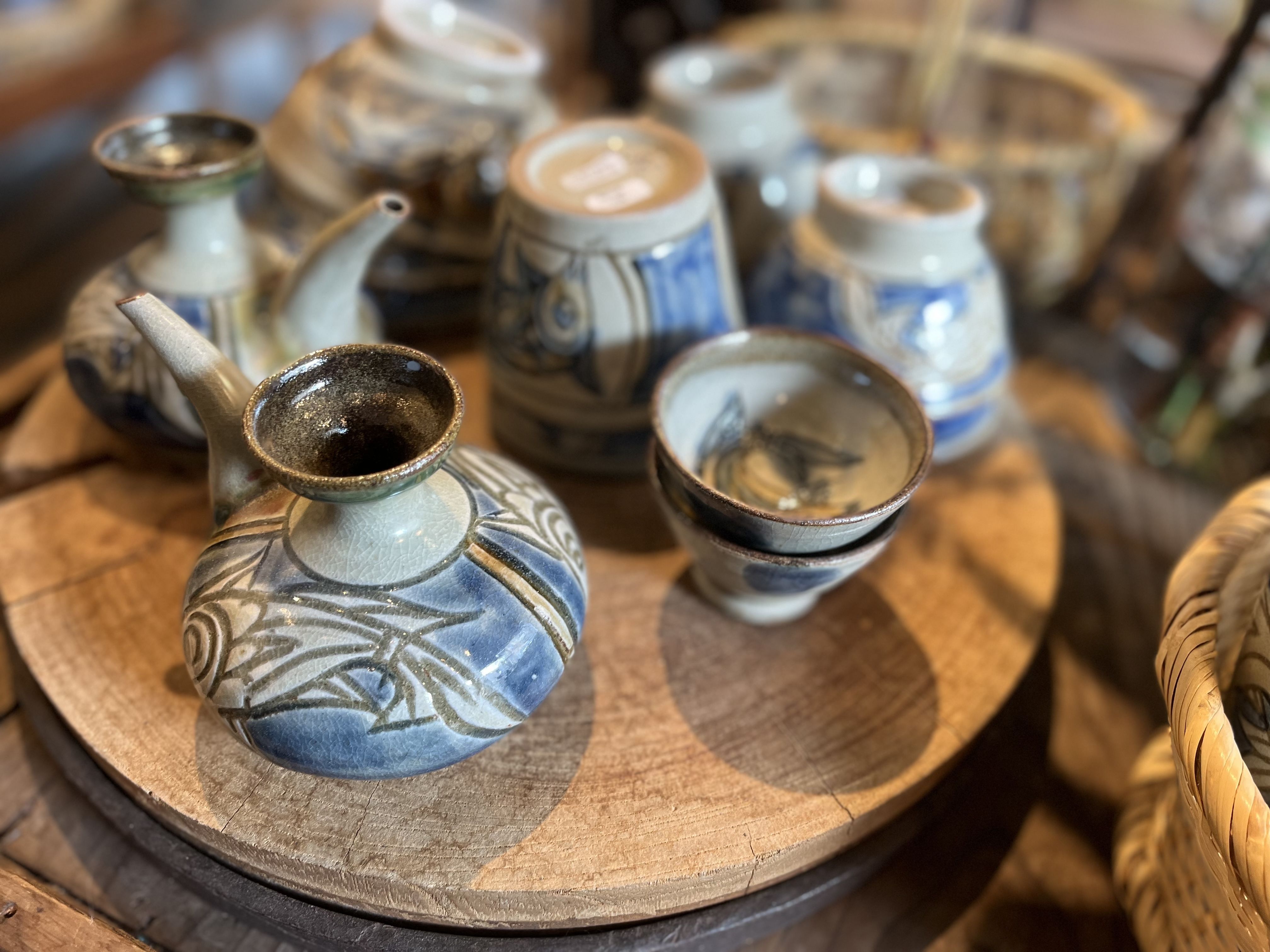 金城次郎さん末裔 金城敏幸さん魚紋やちむん 壺屋焼 東京うつわのわ田