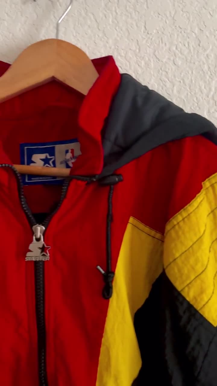 Vintage 90s Houston Rockets Starter Jacket - Men's Small - Etsy