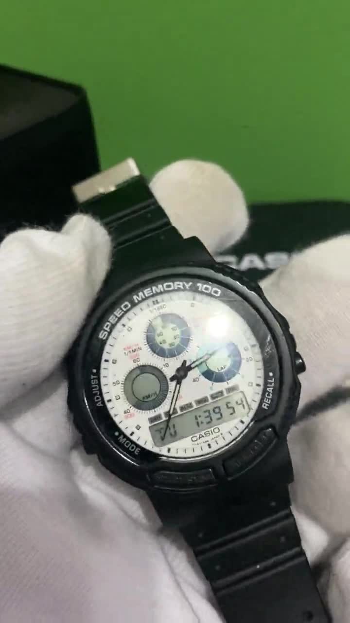 ヴィンテージ カシオ Aw-20/モジュール384 スピードメモリ100 メンズ