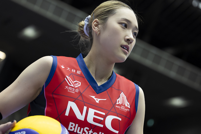 NECレッドロケッツ川崎・佐藤淑乃「絶対負けたくない気持ちが出た試合
