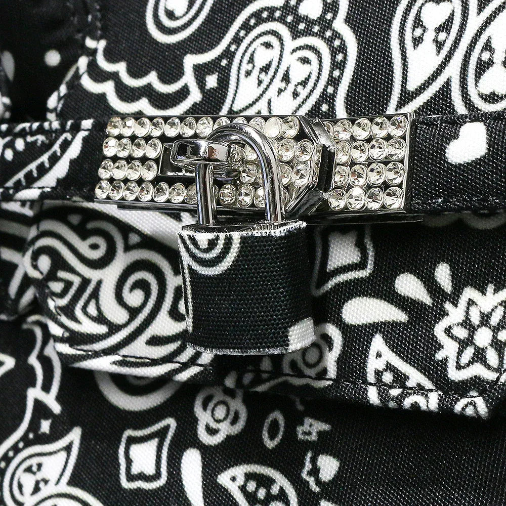 HERMETIC (ヘルメティック)商品ページ - Paisley Travel Bag - Black