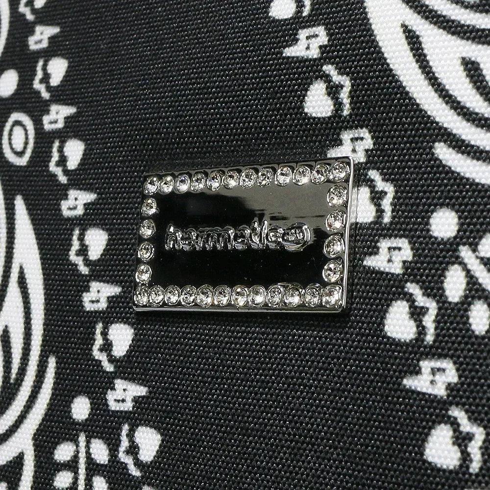 HERMETIC (ヘルメティック)商品ページ - Paisley Travel Bag - Black