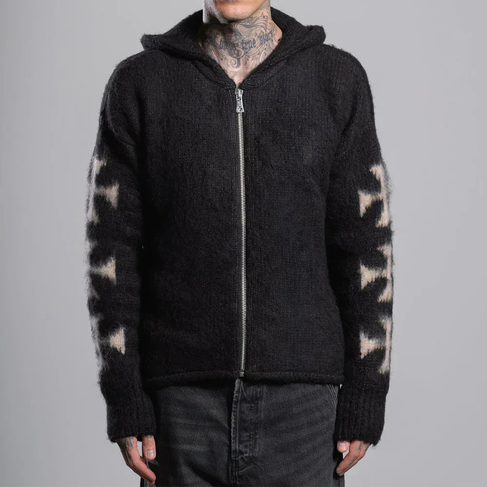 ASKYURSELF (アスクユアセルフ)商品ページ - Raglan Brushed Cross Zip