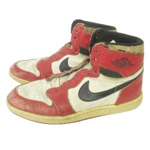 85年 オリジナル エアジョーダン1 スニーカー ハイカット ジャンク