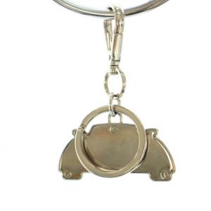 キーホルダー キーリング 車モチーフ 黒 ブラック シルバー（2024/04