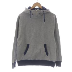 モクティ mocT 別注 ハーフジップパーカー スウェット プルオーバー