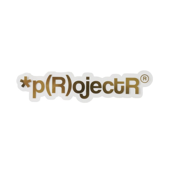 Gold Pack（SS Tee.Keychain.Sticker） | *p(R)ojectR® | VERTICAL