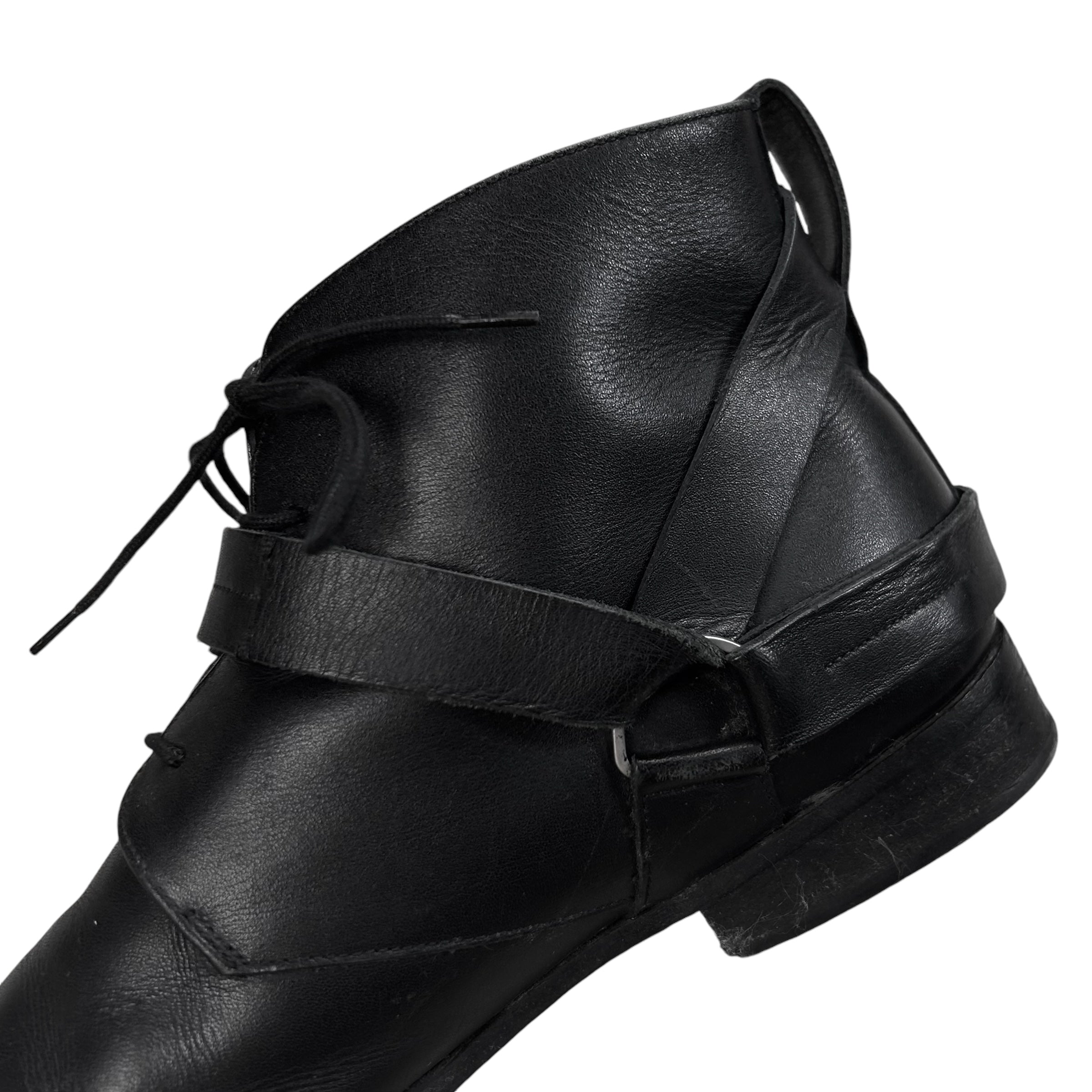 Dior Homme Harness Strap Mid Top Boots - AW06 – Vertical Rags