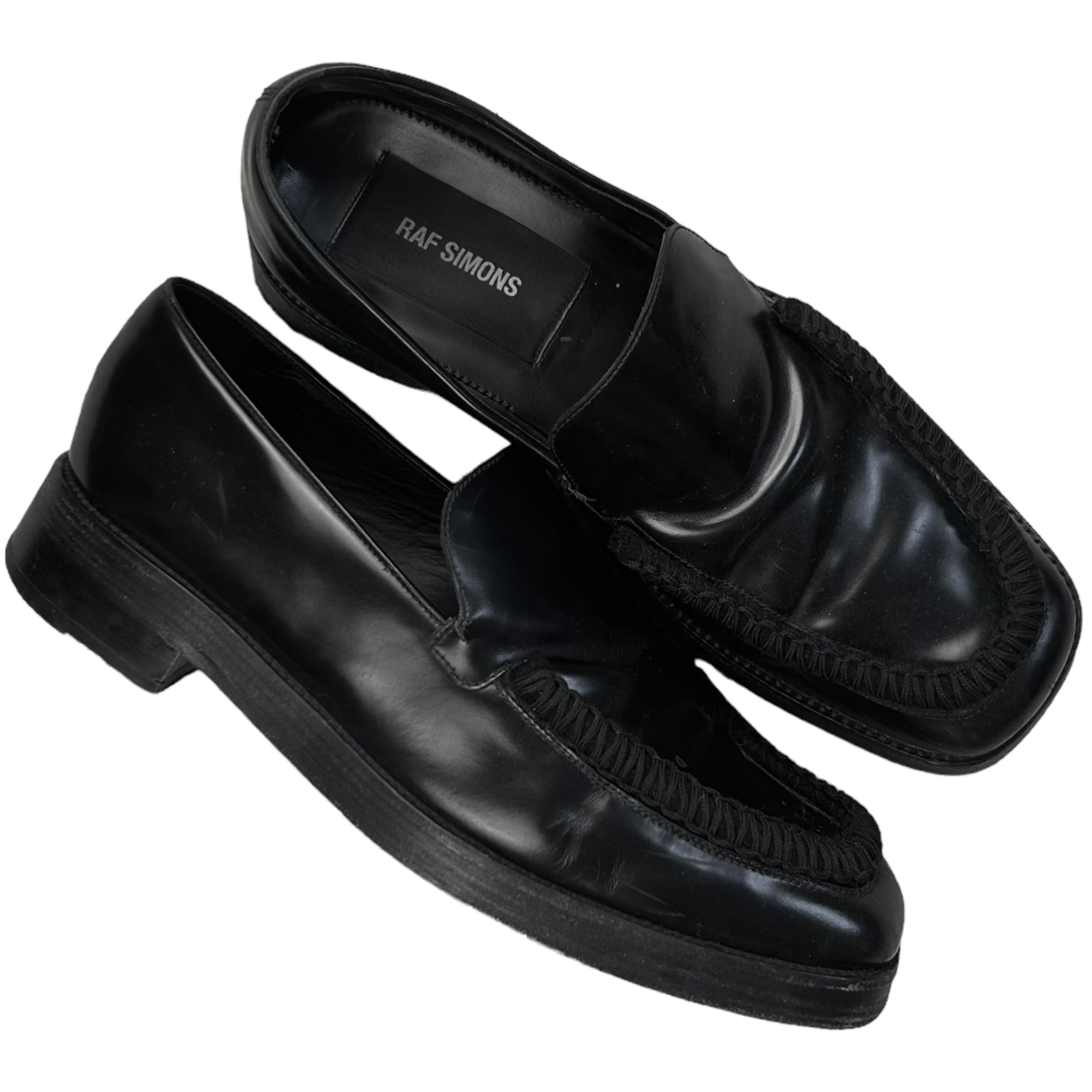 Raf Simons Embroidered Runway Loafers - AW17 – Vertical Rags