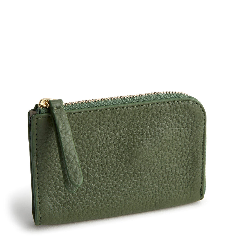 Zip Card Pouch - Leather | Vera Bradley