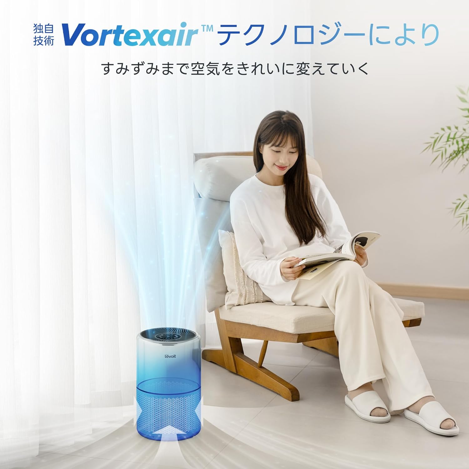 Levoit Core 300 Pro 空気清浄機(プラズマ付き)