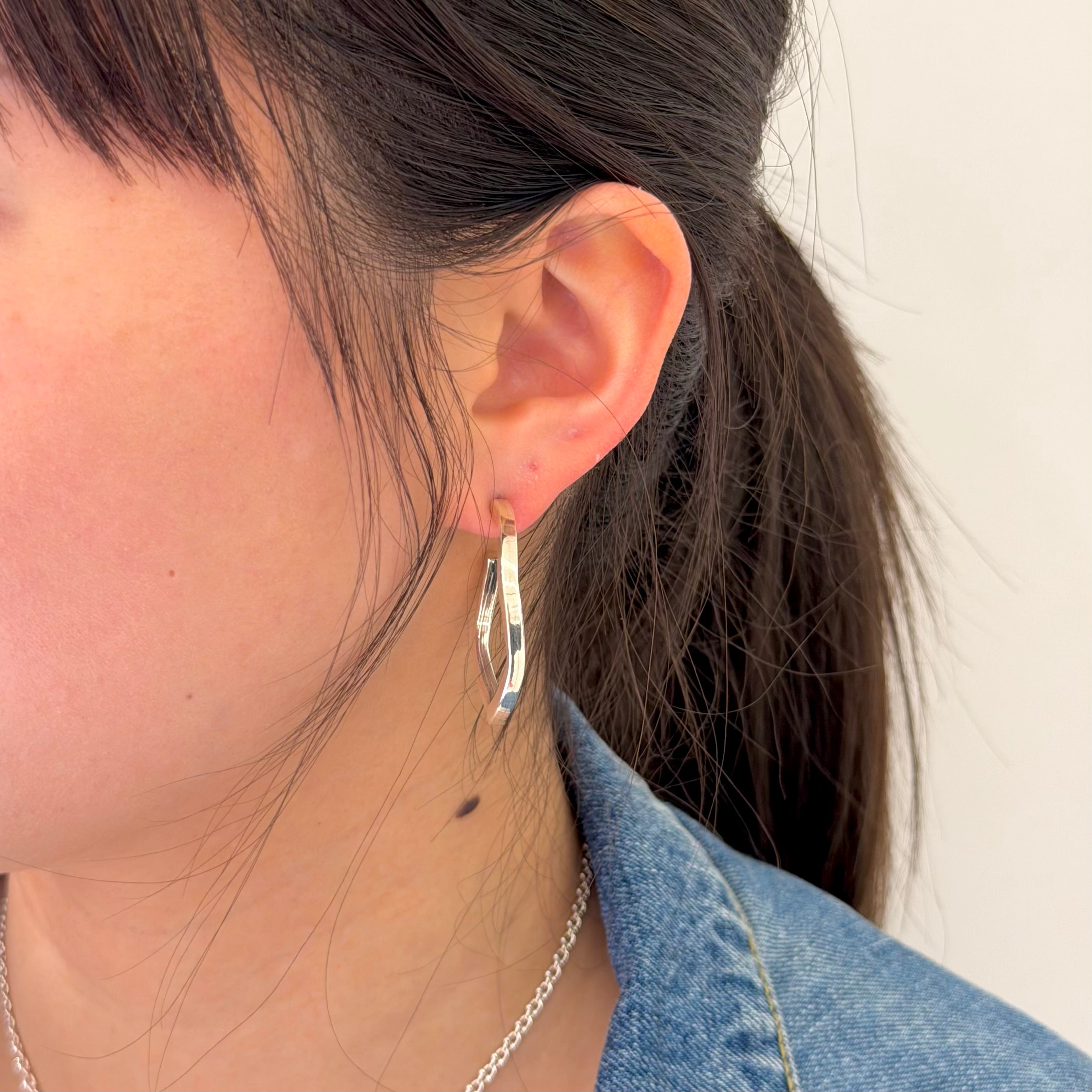 Silver925 Hoop pierce 2 – Biju mam