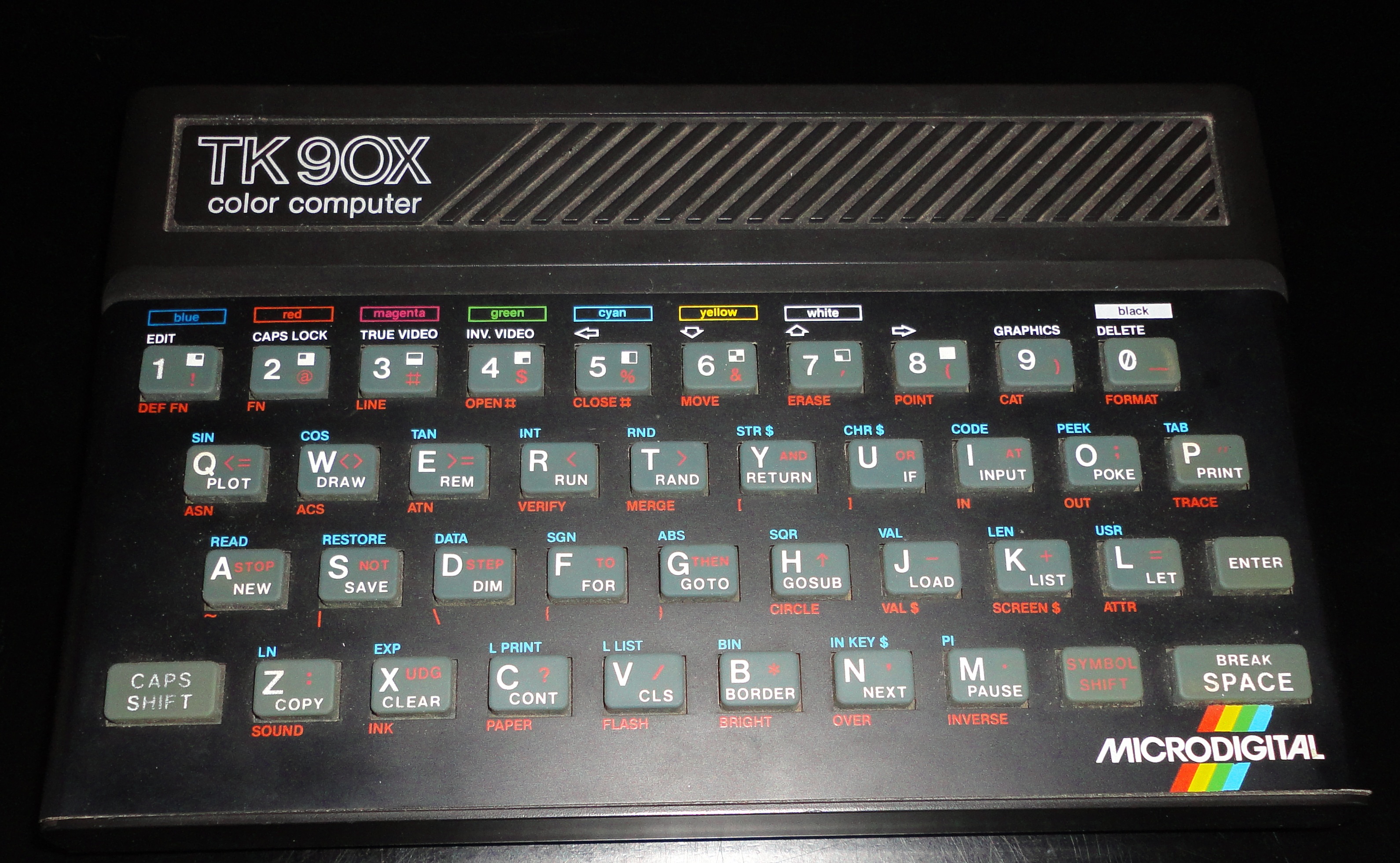 Microdigital TK-90X – ZX Spectrum | Vintage CPU
