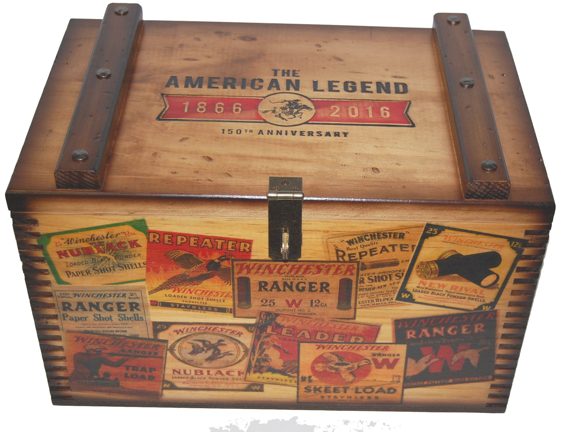 WINCHESTER WOODEN AMMO BOX | Vintage Editions.