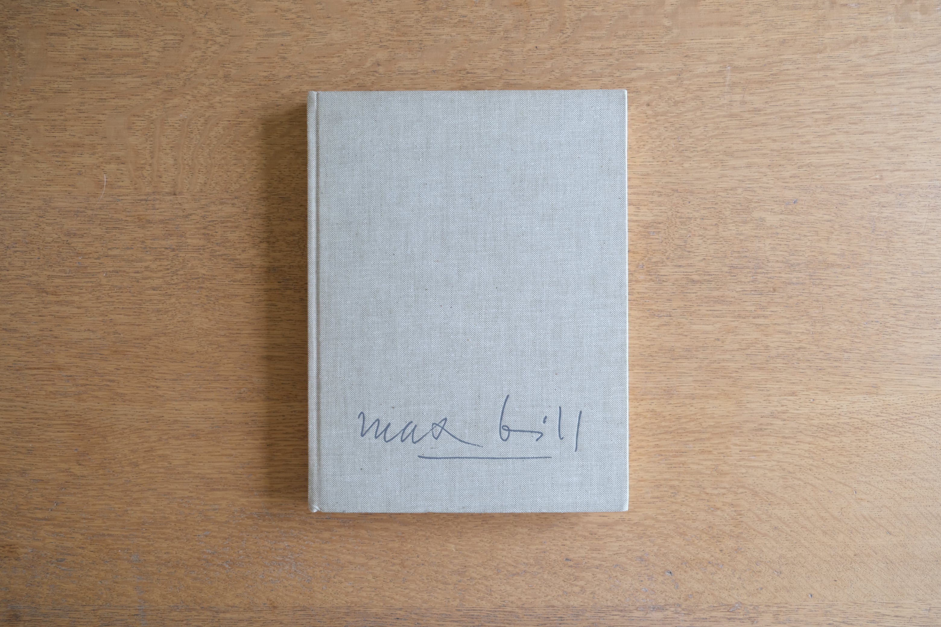 貴重な英語版】Max Bill 作品集｜建築・絵画・彫刻・デザイン（1978年／abc