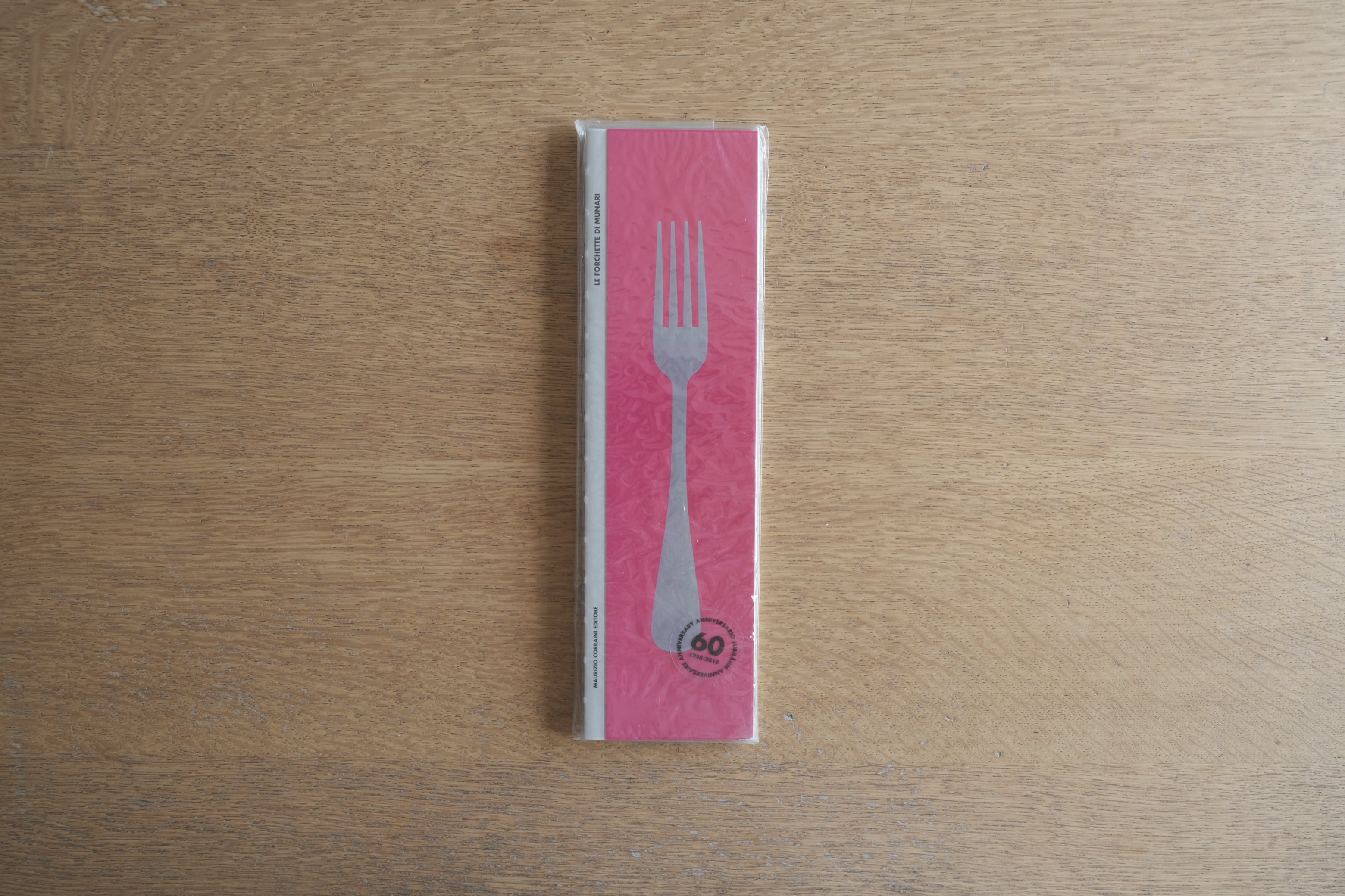 Bruno Munari ｜ フォークの本 ｜ 60周年記念版 2018 Corraini