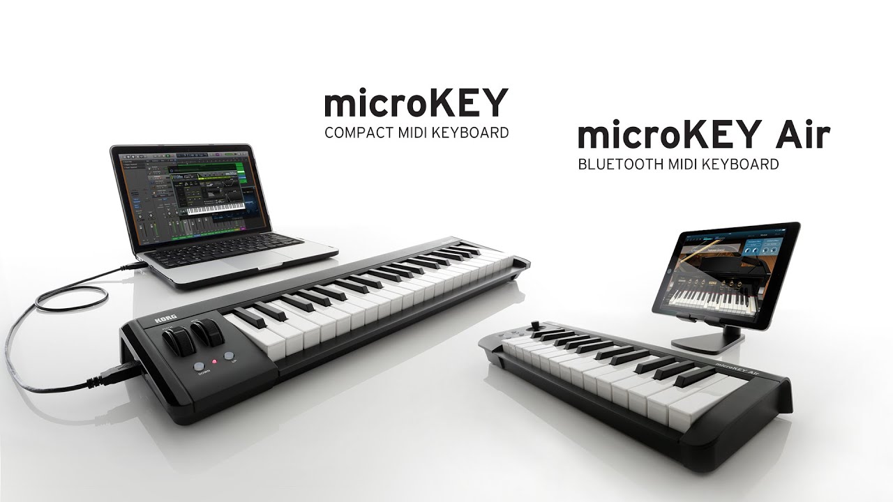 Korg microKEY Air 25-Key Bluetooth And USB/MIDI Controller
