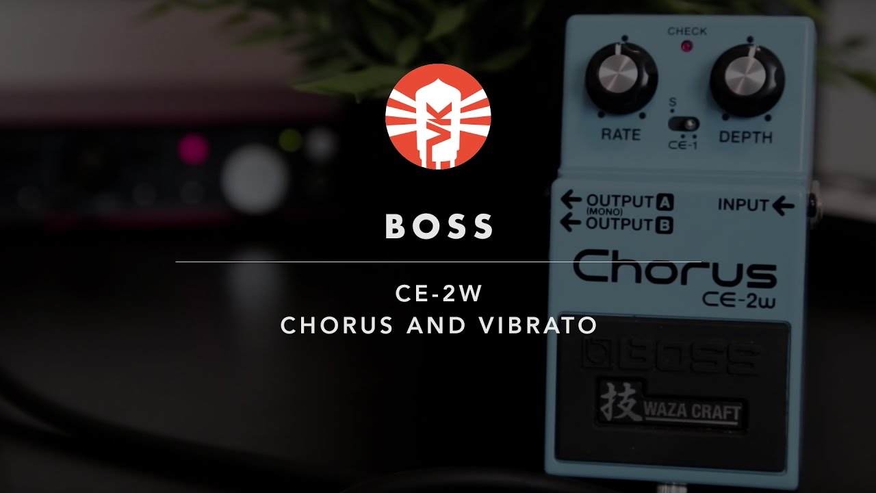 Boss CE-2W Chorus Pedal Waza Craft - Vintage King