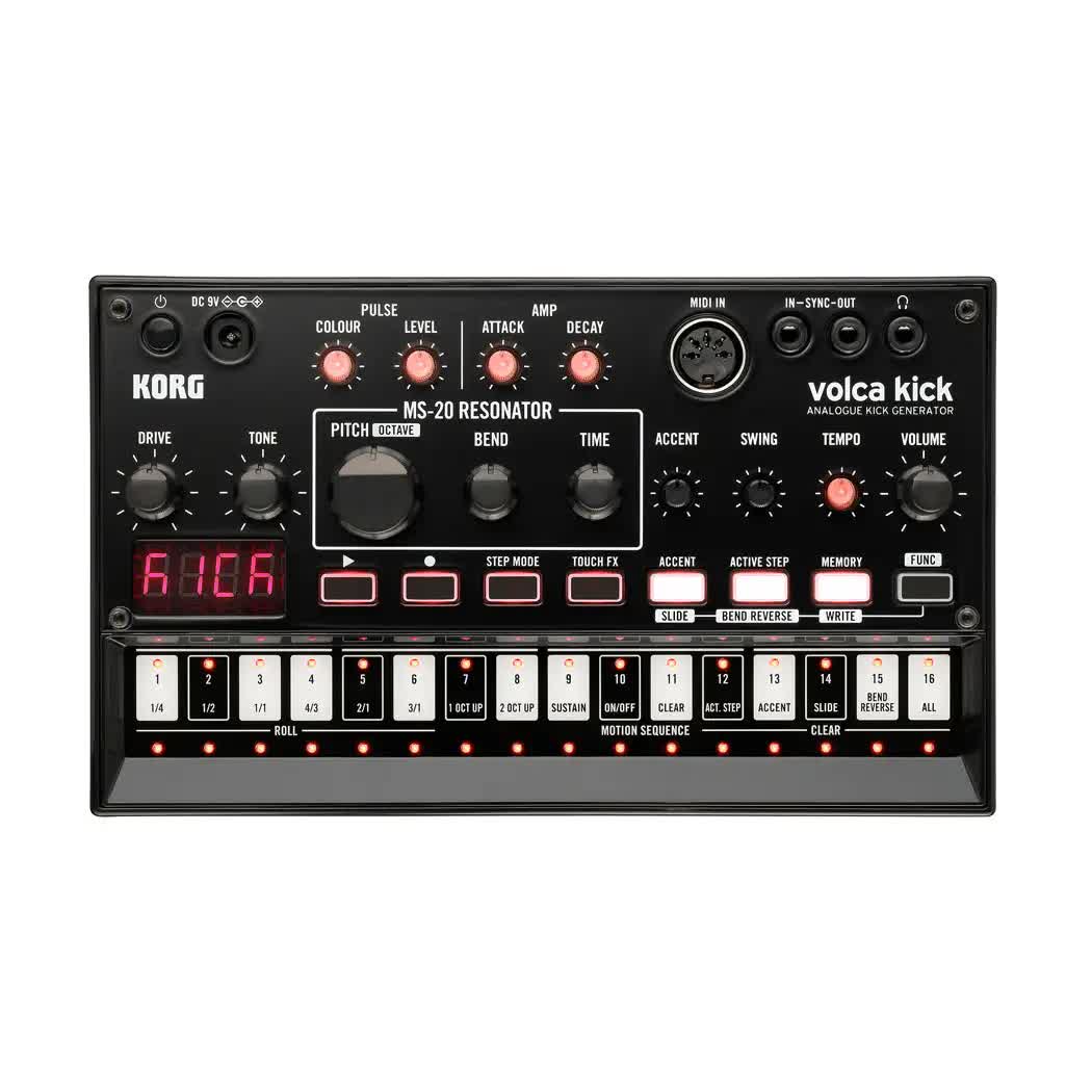 Korg Volca Kick Analog Bass/Kick Generator - Vintage King
