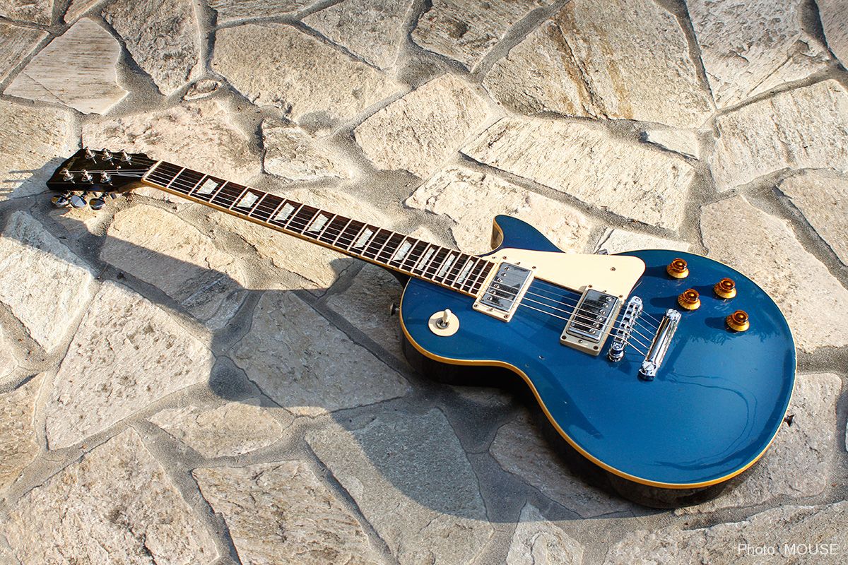 ブルーメタリックのレスポール・スタンダード | Vintage Maniacs