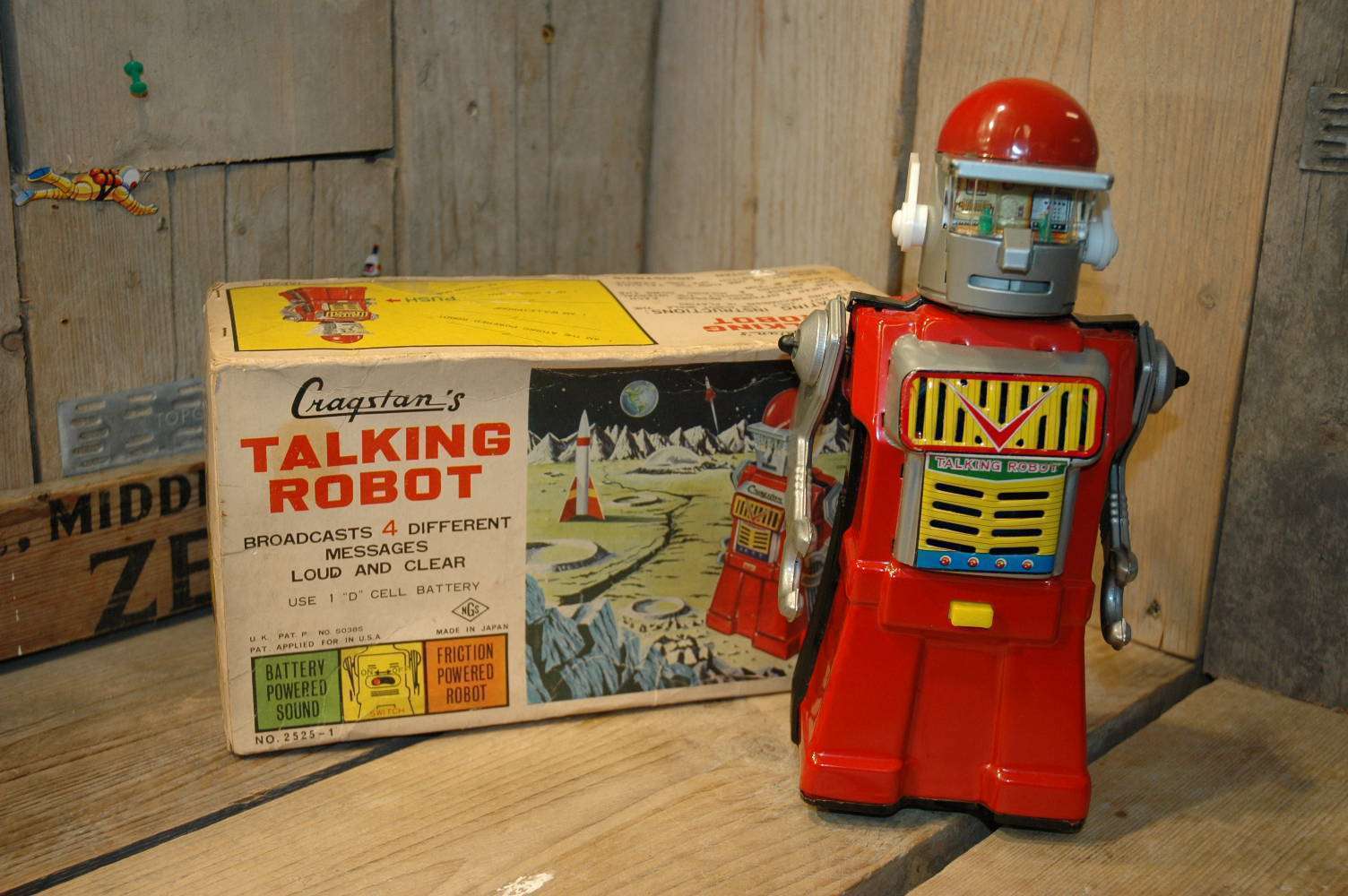 Yonezawa - Talking Robot - Vintage Spacetoys